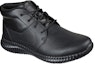 Lookbook Skechers Kerja Relaxed Fit 'Hitam Mid-Top Kasual Selesa' 200028-BLK