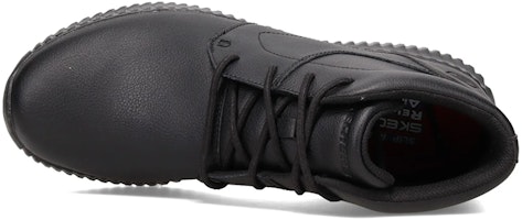 Skechers Kerja Relaxed Fit 'Hitam Mid-Top Kasual Selesa' 200028-BLK Shop Skechers Kerja Relaxed Fit 'Hitam Mid-Top Kasual Selesa' 200028-BLK