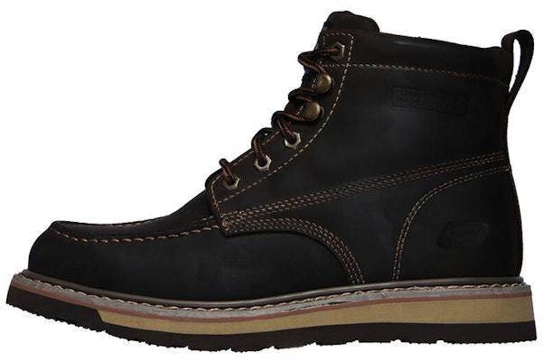 Skechers Work Relaxed Fit: Boydton 'Brown Utility High-Top' 77198-CDB Buy Skechers Work Relaxed Fit: Boydton 'Brown Utility High-Top' 77198-CDB