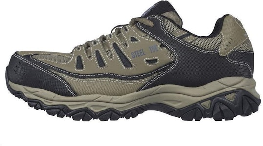 Skechers 工作 休閒合腳系列:Cankton ST 百搭 減震防滑 低筒 戶外功能鞋 男款 綠黑 Buy Skechers 工作 休閒合腳系列:Cankton ST 百搭 減震防滑 低筒 戶外功能鞋 男款 綠黑