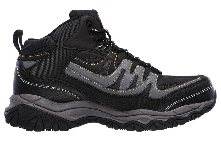 Order Skechers Kerja Relaxed Fit: Holdredge-Rebem 'Utiliti Luar Hitam' 77108-BKCC