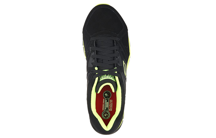 Shop Skechers Kerja Santai: Synergy-Ekron Alloy Toe 'Hitam' 77068-BKLM