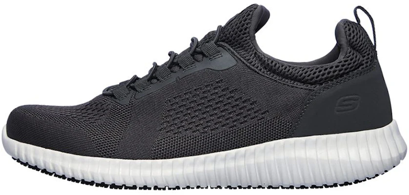 Skechers Kerja Relaxed Fit Cessnock SR 'Kelabu' 77188-CHAR Buy Skechers Kerja Relaxed Fit Cessnock SR 'Kelabu' 77188-CHAR