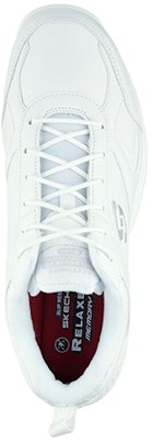 Skechers Work Relaxed Fit Dighton SR 'Off-White' 77111-WHT Shop Skechers Work Relaxed Fit Dighton SR 'Off-White' 77111-WHT