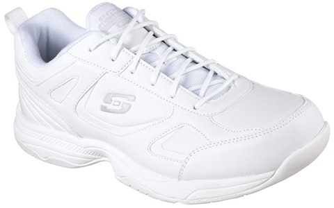 斯凯奇 工作宽松版 Dighton SR '米白色' 77111-WHT Purchase 斯凯奇 工作宽松版 Dighton SR '米白色' 77111-WHT