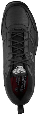 Skechers Work Relaxed Fit Dighton SR 'Kasut Kasual Rendah Hitam Sporty' 77111-BLK Lookbook Skechers Work Relaxed Fit Dighton SR 'Kasut Kasual Rendah Hitam Sporty' 77111-BLK