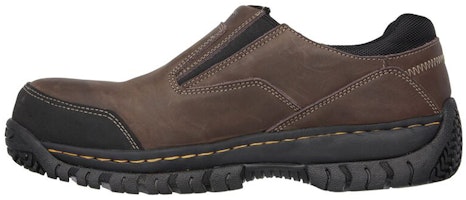 Skechers Work Relaxed Fit Hartan ST 'Brown' 77066-DKBR Skechers Work Relaxed Fit Hartan ST 'Brown' 77066-DKBR