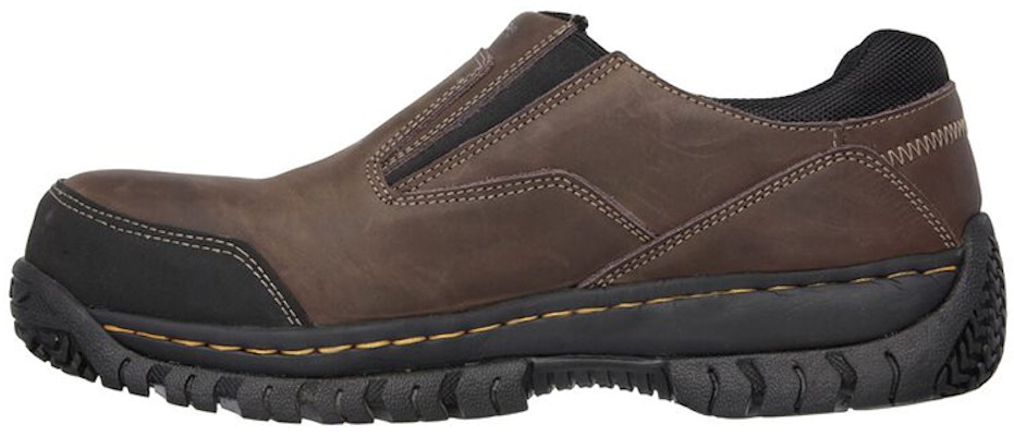 Skechers Work Relaxed Fit Hartan ST 'Brown' 77066-DKBR Buy Skechers Work Relaxed Fit Hartan ST 'Brown' 77066-DKBR