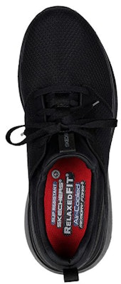 Skechers Work Relaxed Fit Low 'Black' 200064-BLK Shop Skechers Work Relaxed Fit Low 'Black' 200064-BLK