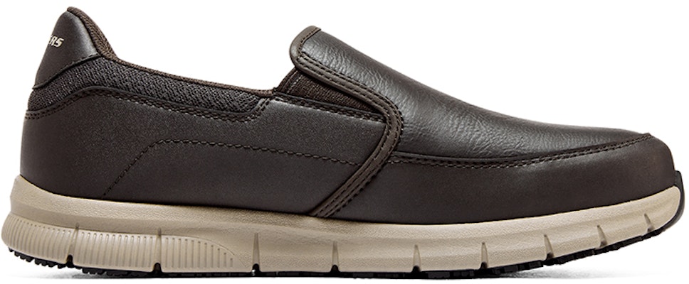 Skechers Kerja Slip-On 'Coklat' 77157-CHOC Order Skechers Kerja Slip-On 'Coklat' 77157-CHOC