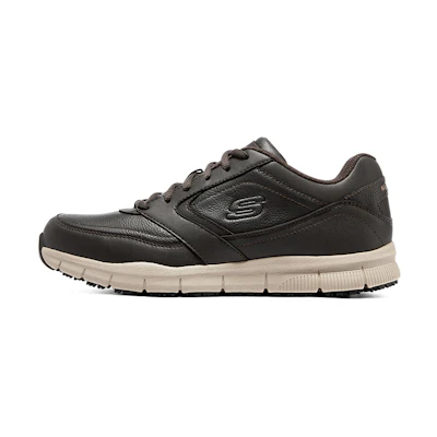 Skechers UMBRO Nacy Net Trainers 'Dark Brown'