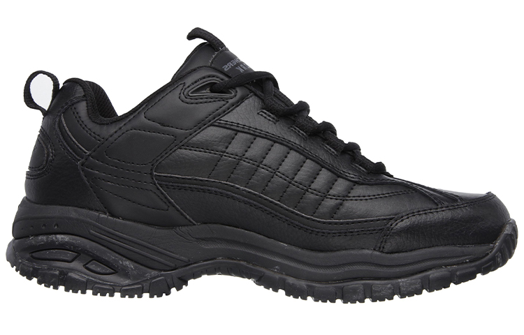 Order Skechers Work Soft Stride Galley 'Zapatillas Negras Versátiles de Correr Bajas' 76759-BLK