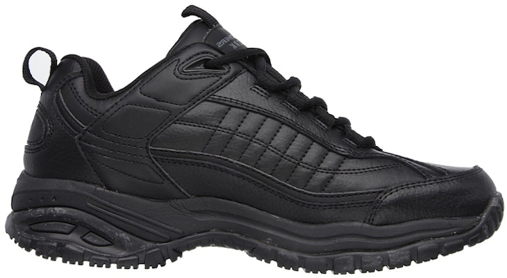 스케쳐스 워크 편한 갤리 블랙 운동화 (Skechers Work 편한 갤리 블랙) 76759-BLK Order 스케쳐스 워크 편한 갤리 블랙 운동화 (Skechers Work 편한 갤리 블랙) 76759-BLK