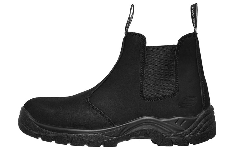 Skechers Work Tapter ST 'Black High-Top Outdoor' 77537-BKS