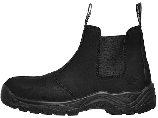 스케쳐스 워크 탭터 ST 블랙 하이탑 (Skechers Work Tapter ST Black High-top) 77537-BKS Buy 스케쳐스 워크 탭터 ST 블랙 하이탑 (Skechers Work Tapter ST Black High-top) 77537-BKS