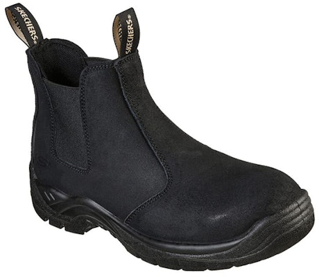 스케쳐스 워크 탭터 ST 블랙 하이탑 (Skechers Work Tapter ST Black High-top) 77537-BKS Lookbook 스케쳐스 워크 탭터 ST 블랙 하이탑 (Skechers Work Tapter ST Black High-top) 77537-BKS