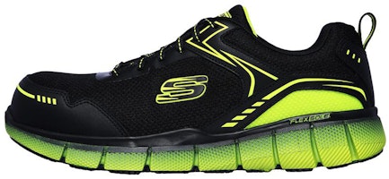 Skechers Work:Telfin-Rieg Comp Toe 'Black' 200006-BKLM Skechers Work:Telfin-Rieg Comp Toe 'Black' 200006-BKLM