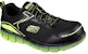 Skechers Kerja: Telfin-Rieg Comp Toe 'Hitam' 200006-BKLM