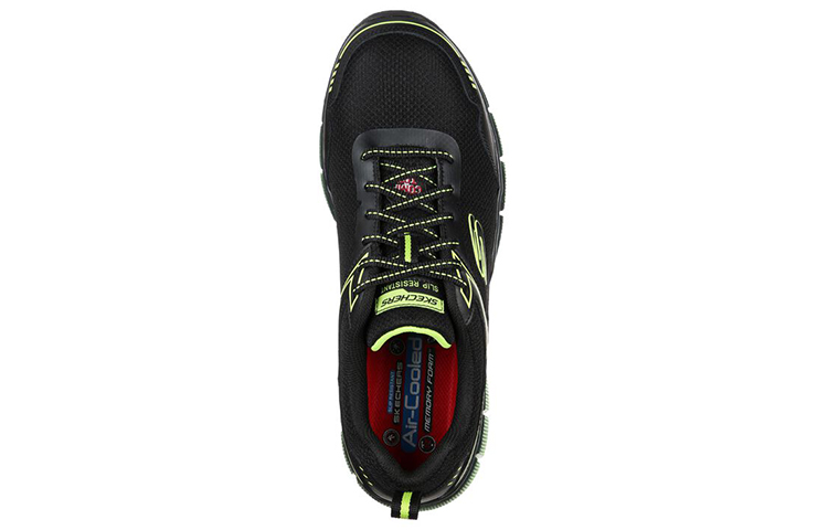 Shop Skechers Kerja: Telfin-Rieg Comp Toe 'Hitam' 200006-BKLM