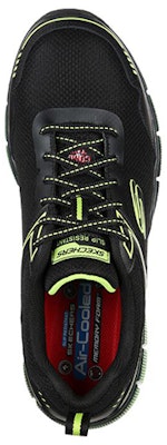 Skechers 工作鞋:Telfin-Rieg 複合鋼頭運動休閒鞋 黑色 Shop Skechers 工作鞋:Telfin-Rieg 複合鋼頭運動休閒鞋 黑色