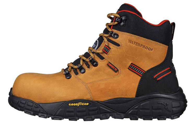 Skechers Work Treadix WP 'Black Brown' 200084-TNS