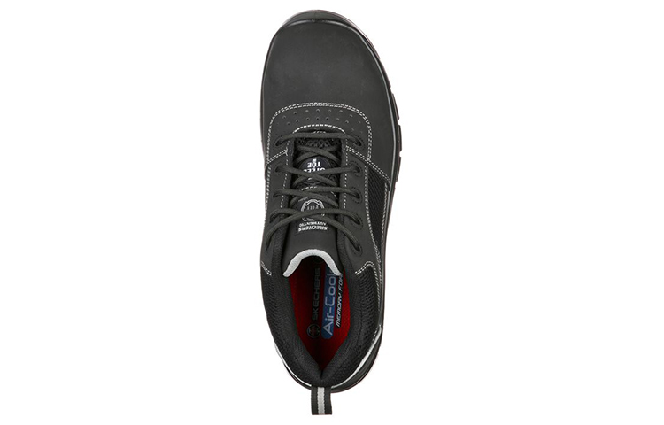 Shop Skechers 工作款: Trophus ST 休閒運動鞋 黑色