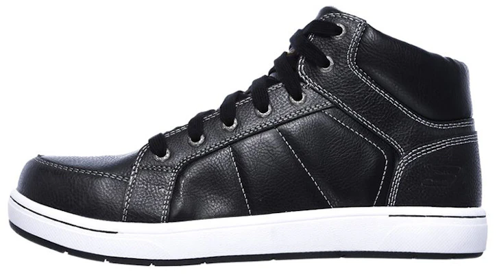斯凯奇工装 Watab-Stirling St 黑色高帮鞋 77149-BLK Buy 斯凯奇工装 Watab-Stirling St 黑色高帮鞋 77149-BLK