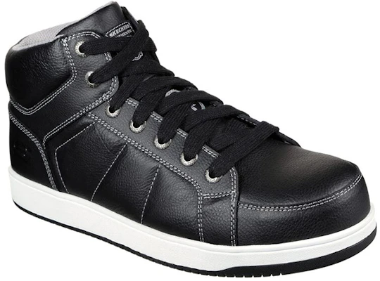 斯凯奇工装 Watab-Stirling St 黑色高帮鞋 77149-BLK Lookbook 斯凯奇工装 Watab-Stirling St 黑色高帮鞋 77149-BLK