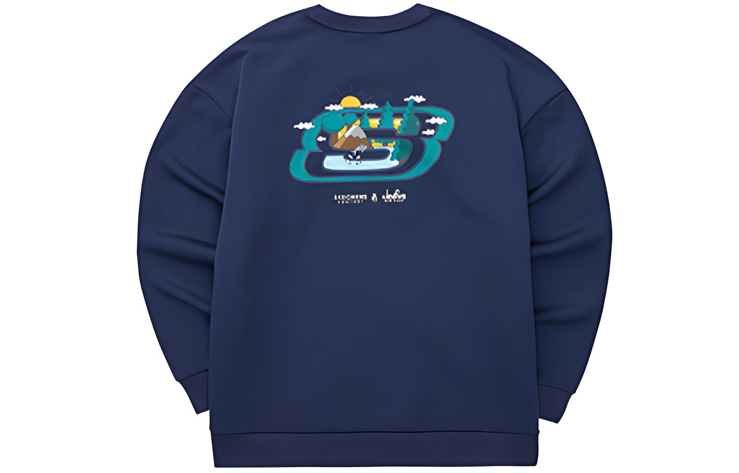Skechers Cleofus Cartoon Print Fleece Pullover Sweatshirt Unisex L421U236