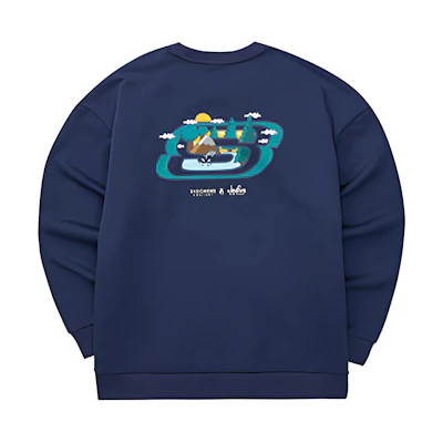 Skechers Cleofus Cartoon Print Fleece Pullover Sweatshirt Unisex L421U236