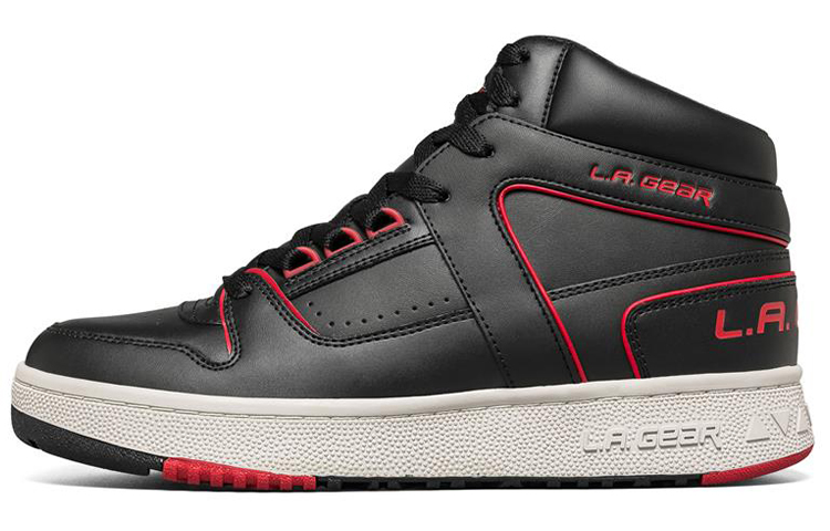 Skechers x L.A. Gear Street Mid 'Black Red' 237063-BKRD