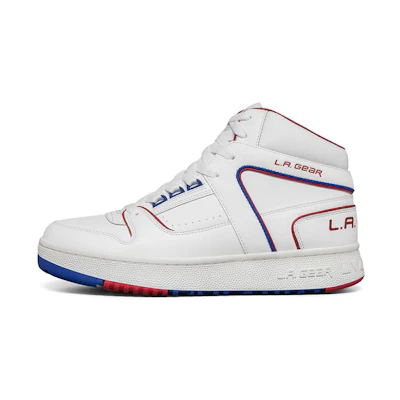 Skechers L.A. Gear Street Mid 'White Red Blue'