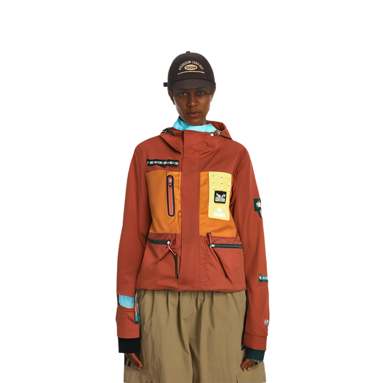 Skechers ONE PIECE Colorblock Hooded Outdoor Utility Jacket Unisex L321U083 圖 11