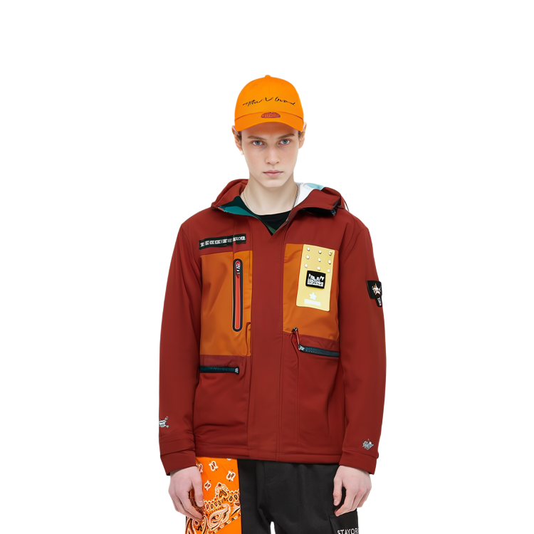 Skechers ONE PIECE Colorblock Hooded Outdoor Utility Jacket Unisex L321U083 圖 13