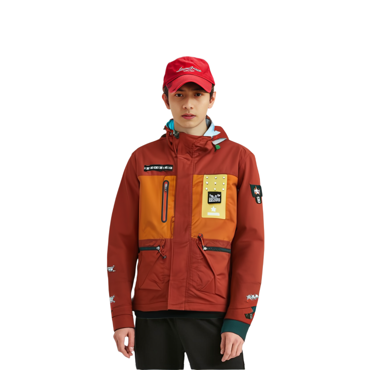 Skechers ONE PIECE Colorblock Hooded Outdoor Utility Jacket Unisex L321U083 圖 8