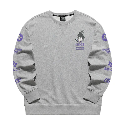 Skechers One Punch Man Collaboration Crewneck Sweatshirt Unisex L121U102