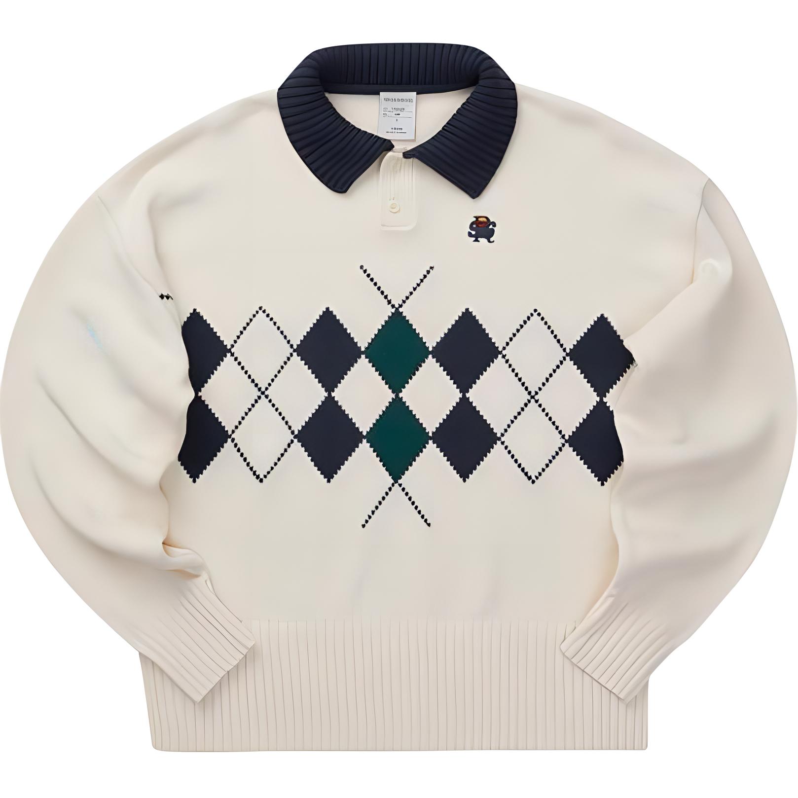 Skechers ROMANTIC CROWN Cream Beige Unisex Pullover Sweatshirt L123U009-00NA