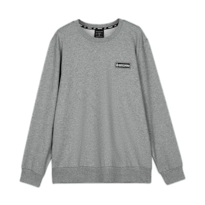 Skechers Yadian Series Soft Round Neck Long-Sleeve Sweatshirt Light Gray Unisex L423U161-004F
