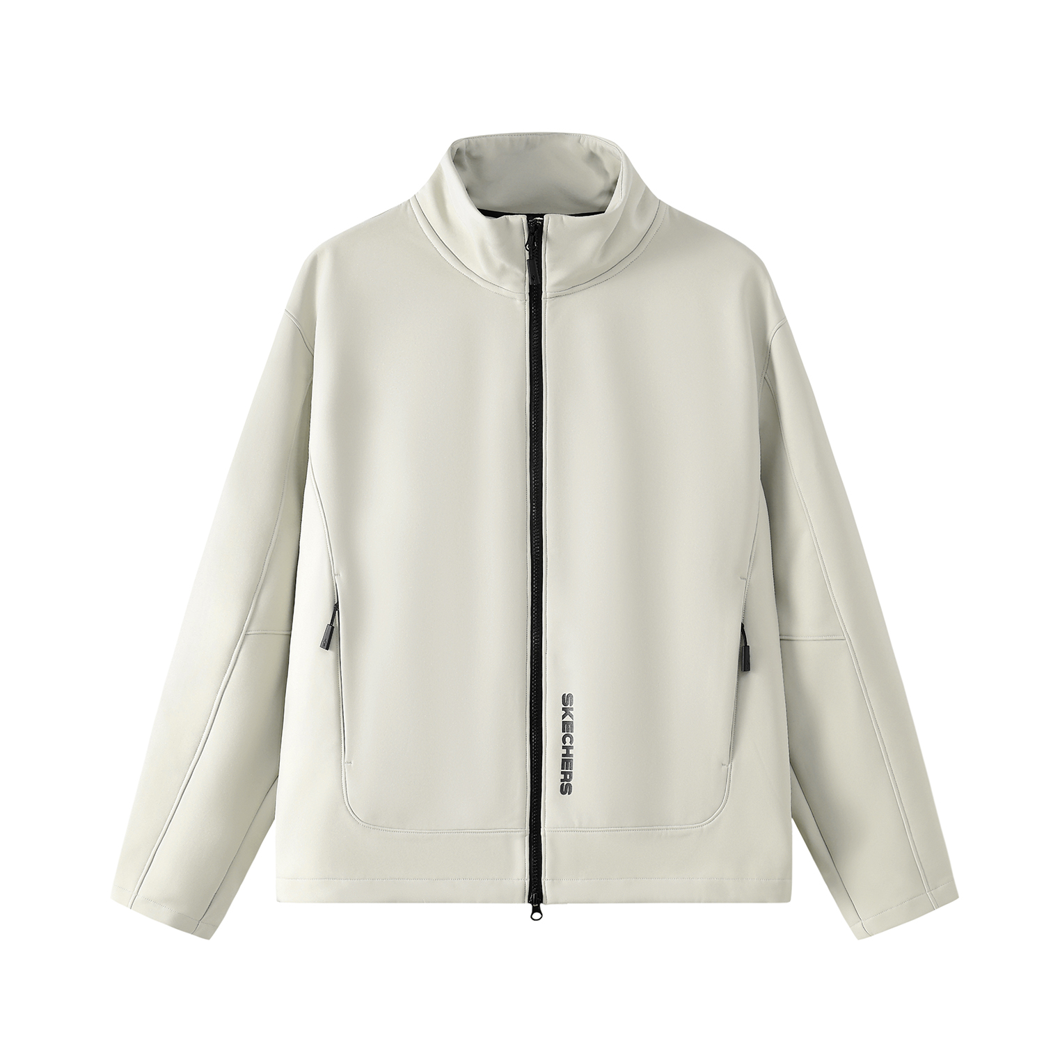 Skechers Yatzan Series Unisex Full-Zip Windproof Waterproof Coach Jacket - Grey L424U304-00KV