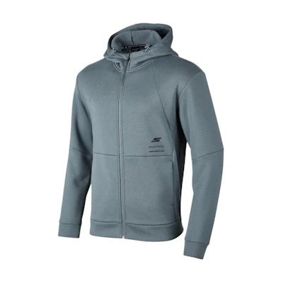 Skechers Zipper Hoodie Fleece Jacket Dark Gray P423M064-00VB