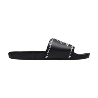 Sketchy Tank Vans Slide-On 'Black'