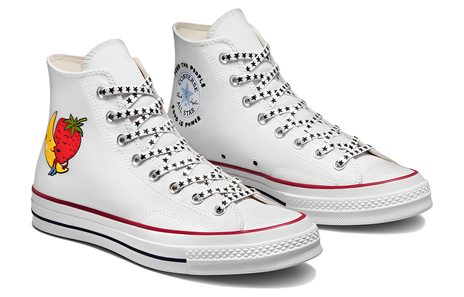 Lookbook Sky High Farm Workwear x Converse Chuck 70 高筒‘草莓月—白’ A03328C