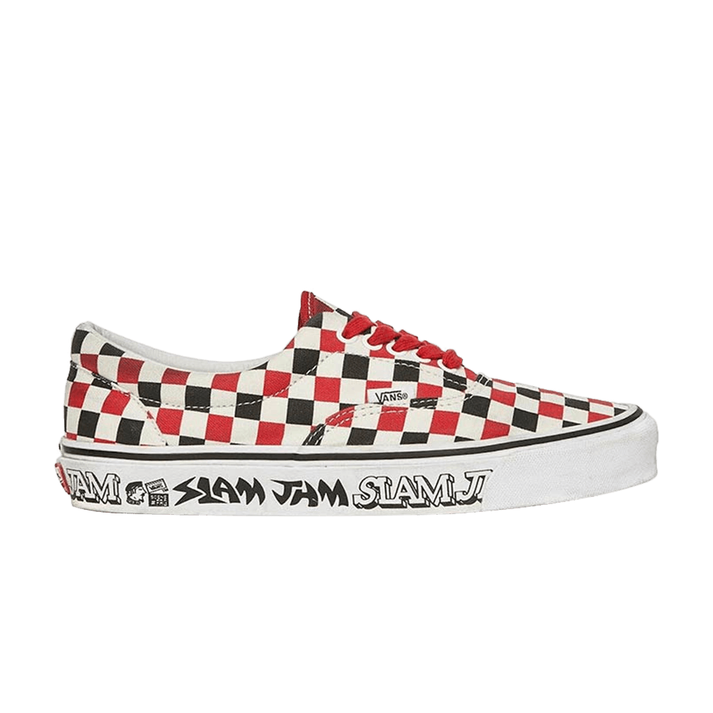 Slam Jam Socialism x Vans OG Era LX 'Red Black Checkerboard' VA3CXNRVK1