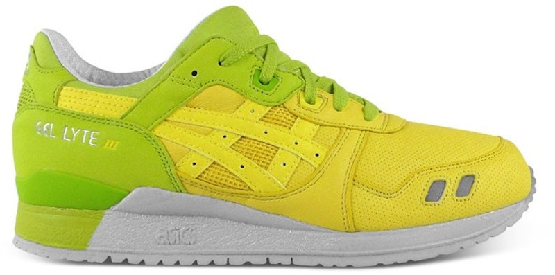 Slam Jam x ASICS Gel Lyte 3 'Yellow Lime' H21SK-0484