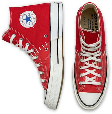 Slam Jam x Converse Chuck 70 High 'Reestructurado - Rojo' 164554C Shop Slam Jam x Converse Chuck 70 High 'Reestructurado - Rojo' 164554C