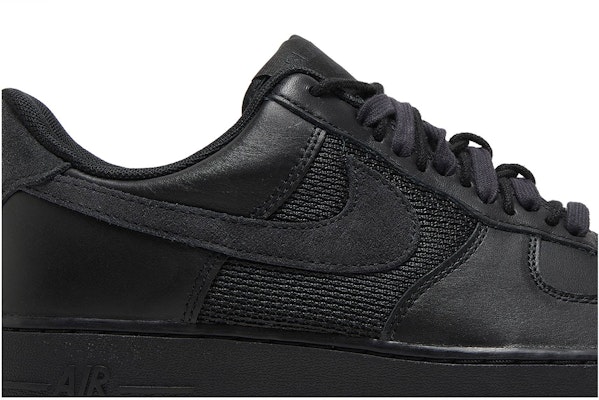 Nike air force 2025 1 low black suede