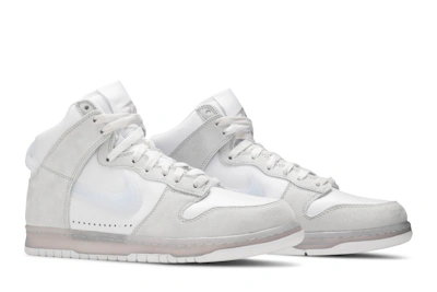 Slam Jam x Nike Dunk High 'White Platinum' DA1639-100