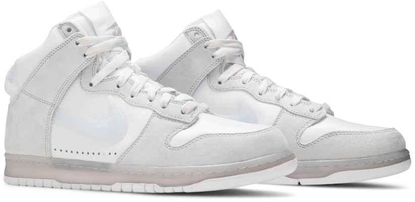 Slam Jam x Nike Dunk High 'White Platinum' DA1639-100 Cheap Slam Jam x Nike Dunk High 'White Platinum' DA1639-100