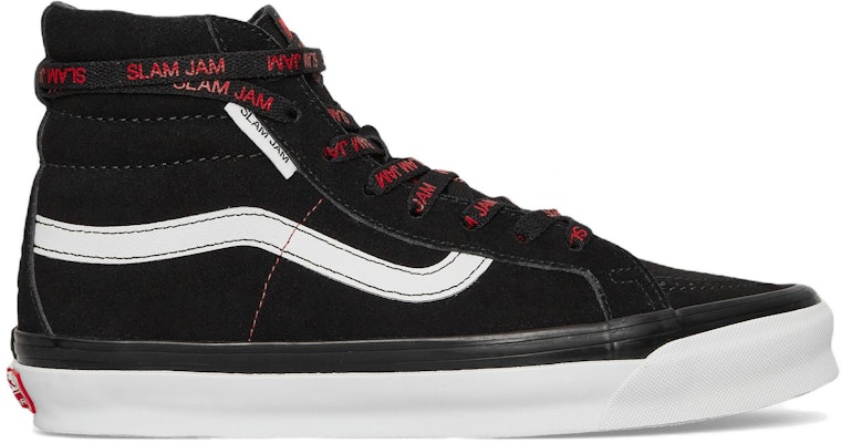 Vans SK8-Hi OG LX x Slam Jam 'Hitam Putih' VN0A4BVBIWV Order Vans SK8-Hi OG LX x Slam Jam 'Hitam Putih' VN0A4BVBIWV