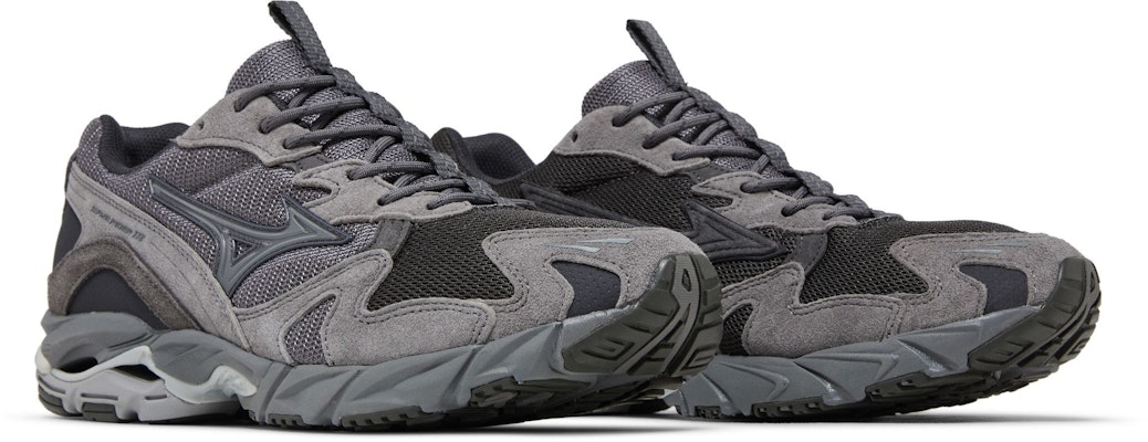 SLOW STEADY CLUB x Mizuno Wave Rider 10 極簡主義緩震防滑耐磨 低筒跑步鞋 共用款 灰色 Cheap SLOW STEADY CLUB x Mizuno Wave Rider 10 極簡主義緩震防滑耐磨 低筒跑步鞋 共用款 灰色